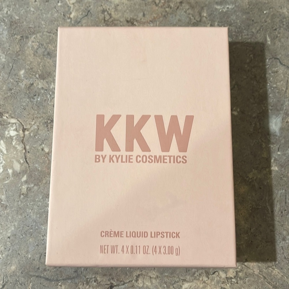 KKW by Kylie Cosmetics Crème liquid lipsticks-Kimberly, Kim, Kiki, & Kimmie. NEW